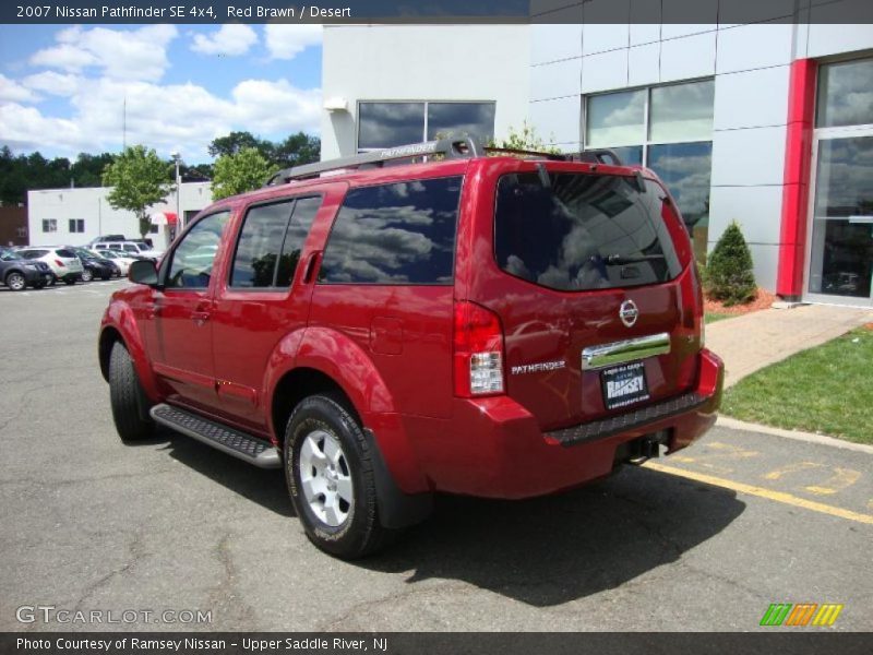 Red Brawn / Desert 2007 Nissan Pathfinder SE 4x4