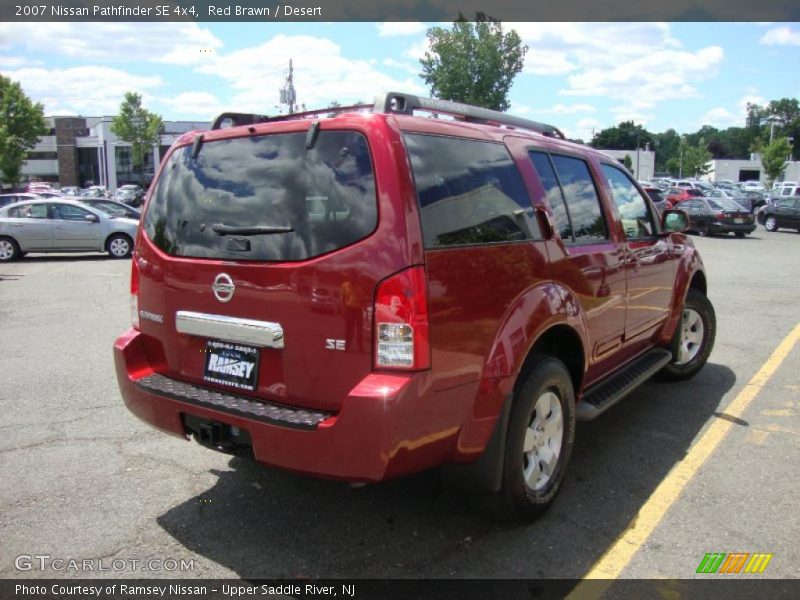 Red Brawn / Desert 2007 Nissan Pathfinder SE 4x4