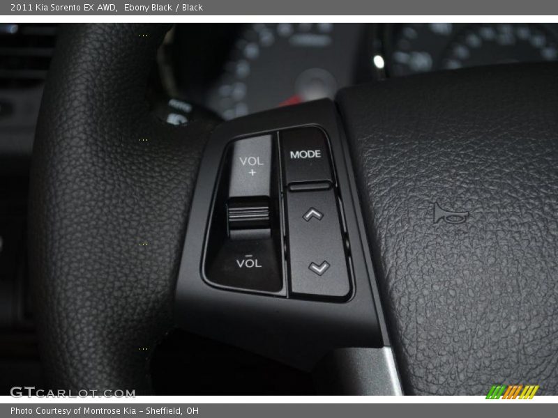 Ebony Black / Black 2011 Kia Sorento EX AWD