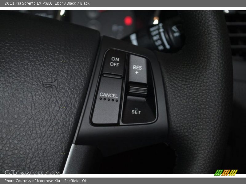 Ebony Black / Black 2011 Kia Sorento EX AWD