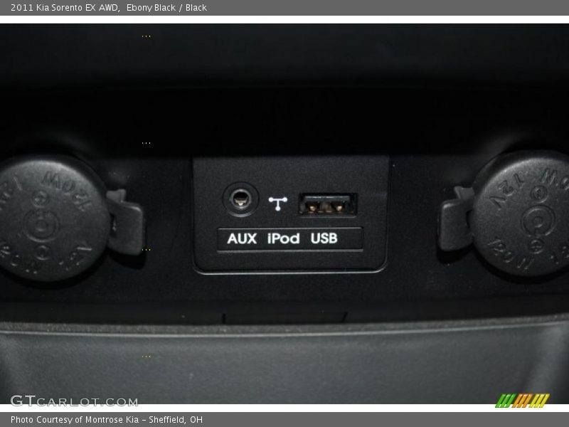 Ebony Black / Black 2011 Kia Sorento EX AWD