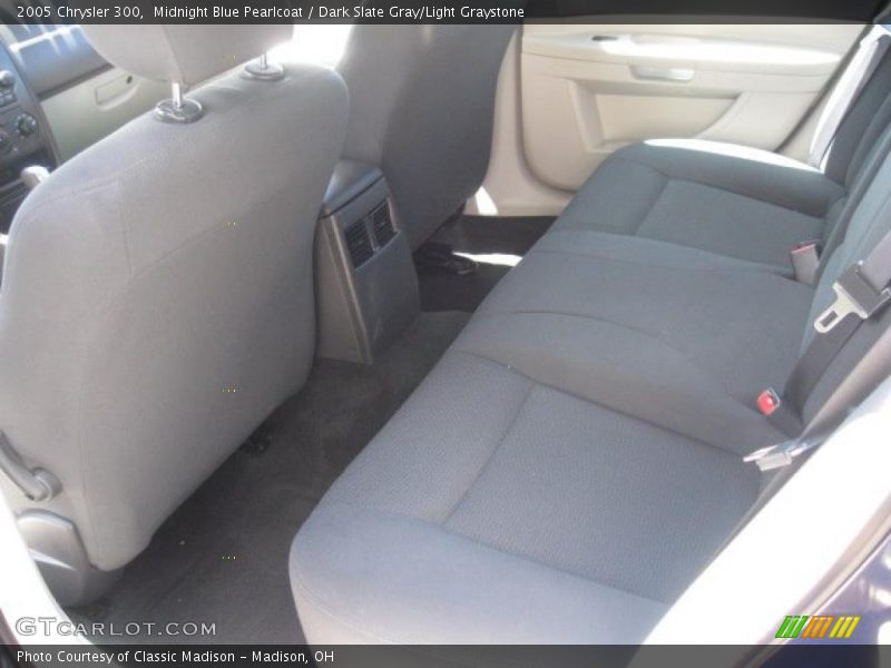 Midnight Blue Pearlcoat / Dark Slate Gray/Light Graystone 2005 Chrysler 300