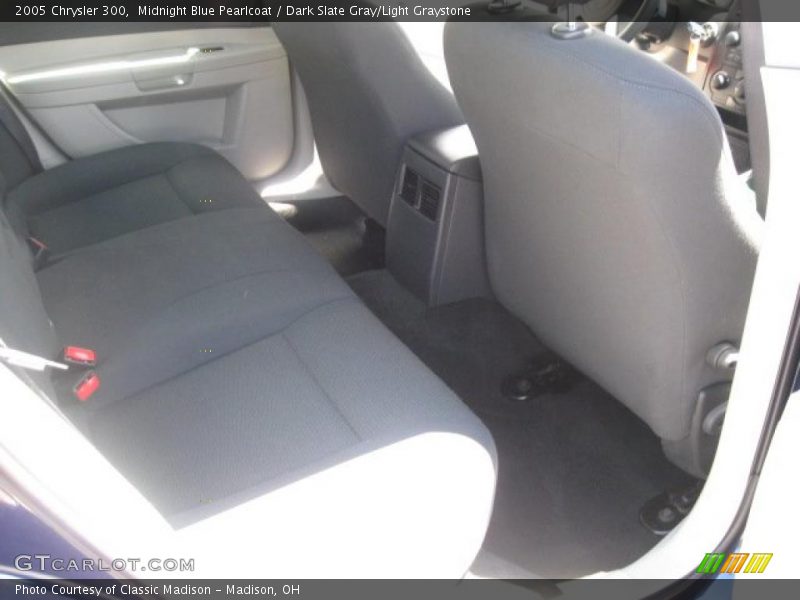 Midnight Blue Pearlcoat / Dark Slate Gray/Light Graystone 2005 Chrysler 300
