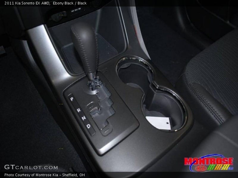 Ebony Black / Black 2011 Kia Sorento EX AWD