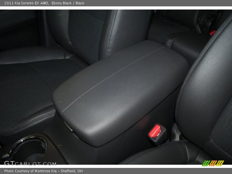 Ebony Black / Black 2011 Kia Sorento EX AWD