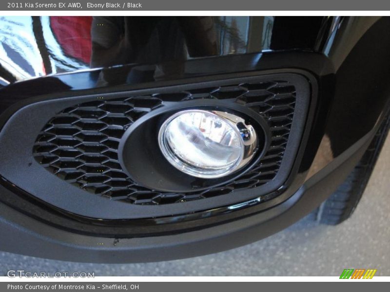 Ebony Black / Black 2011 Kia Sorento EX AWD