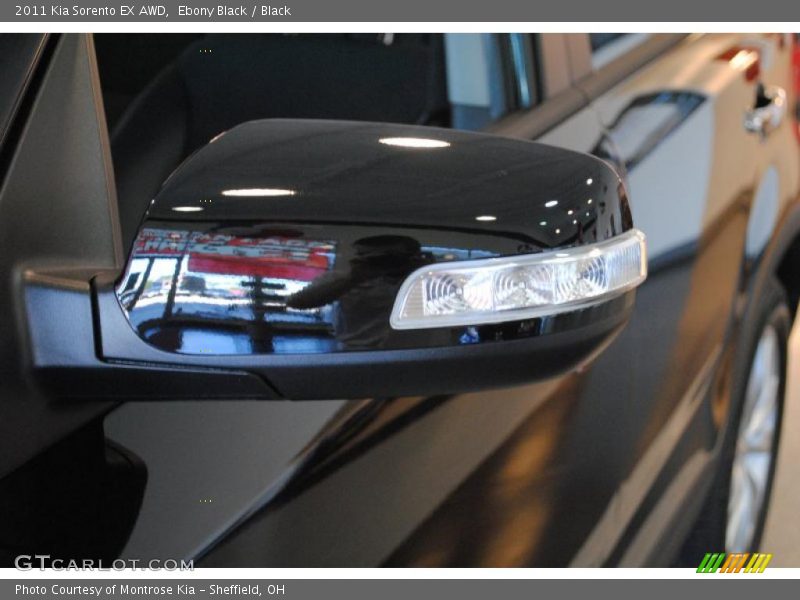 Ebony Black / Black 2011 Kia Sorento EX AWD