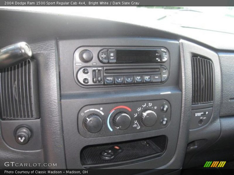 Bright White / Dark Slate Gray 2004 Dodge Ram 1500 Sport Regular Cab 4x4