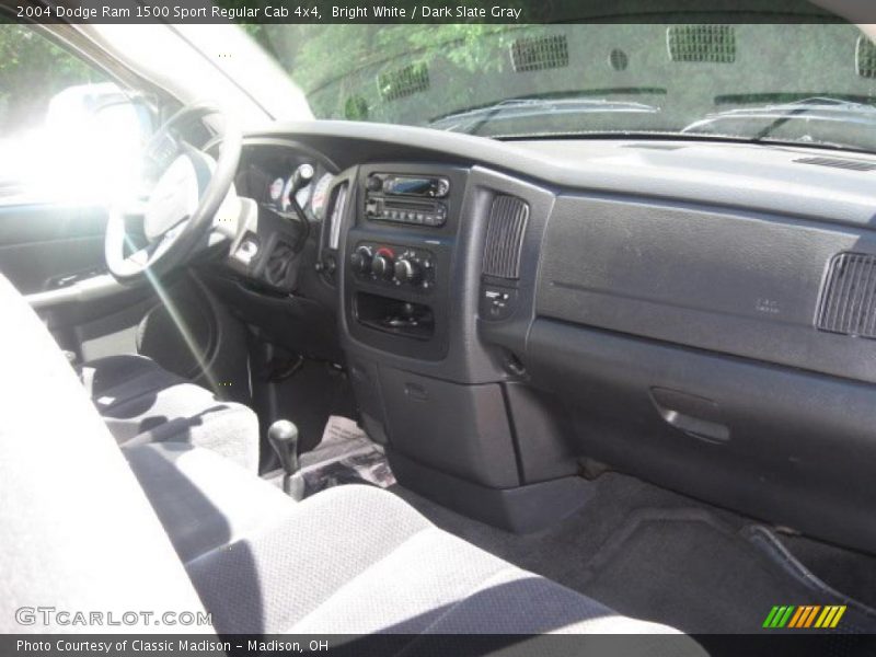 Bright White / Dark Slate Gray 2004 Dodge Ram 1500 Sport Regular Cab 4x4