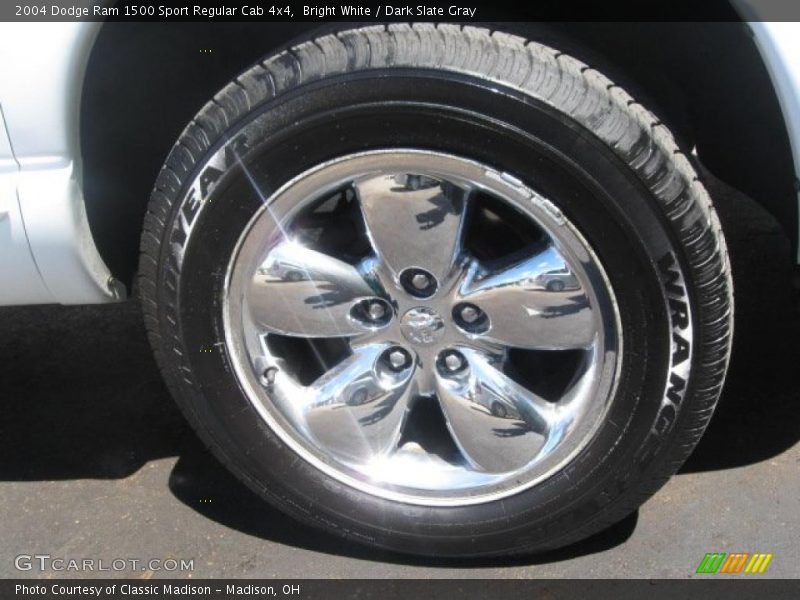 Bright White / Dark Slate Gray 2004 Dodge Ram 1500 Sport Regular Cab 4x4