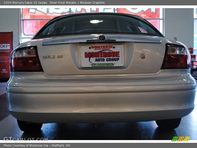 Silver Frost Metallic / Medium Graphite 2004 Mercury Sable GS Sedan