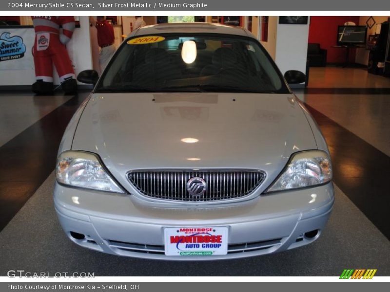 Silver Frost Metallic / Medium Graphite 2004 Mercury Sable GS Sedan