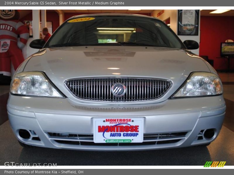 Silver Frost Metallic / Medium Graphite 2004 Mercury Sable GS Sedan