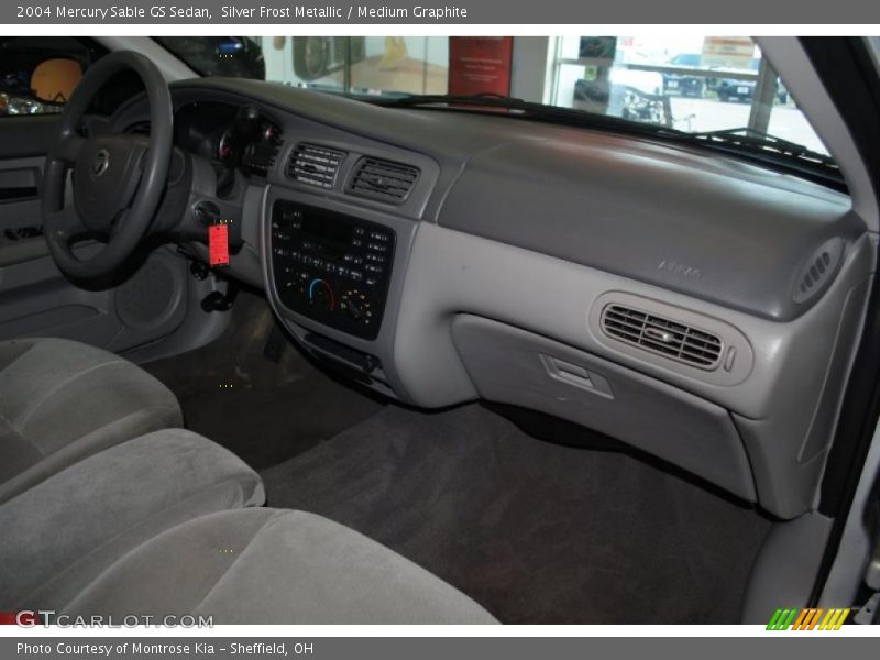Silver Frost Metallic / Medium Graphite 2004 Mercury Sable GS Sedan
