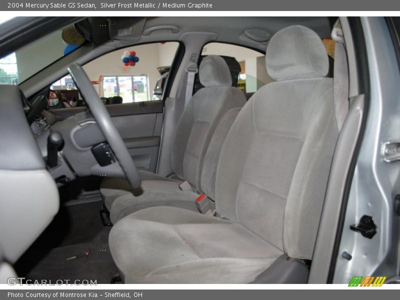Silver Frost Metallic / Medium Graphite 2004 Mercury Sable GS Sedan