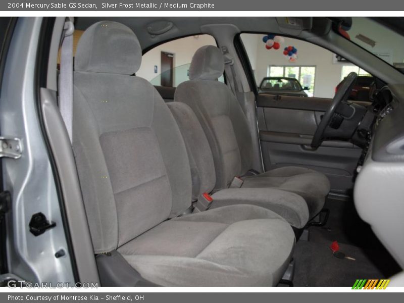 Silver Frost Metallic / Medium Graphite 2004 Mercury Sable GS Sedan