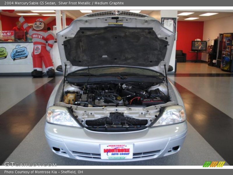 Silver Frost Metallic / Medium Graphite 2004 Mercury Sable GS Sedan