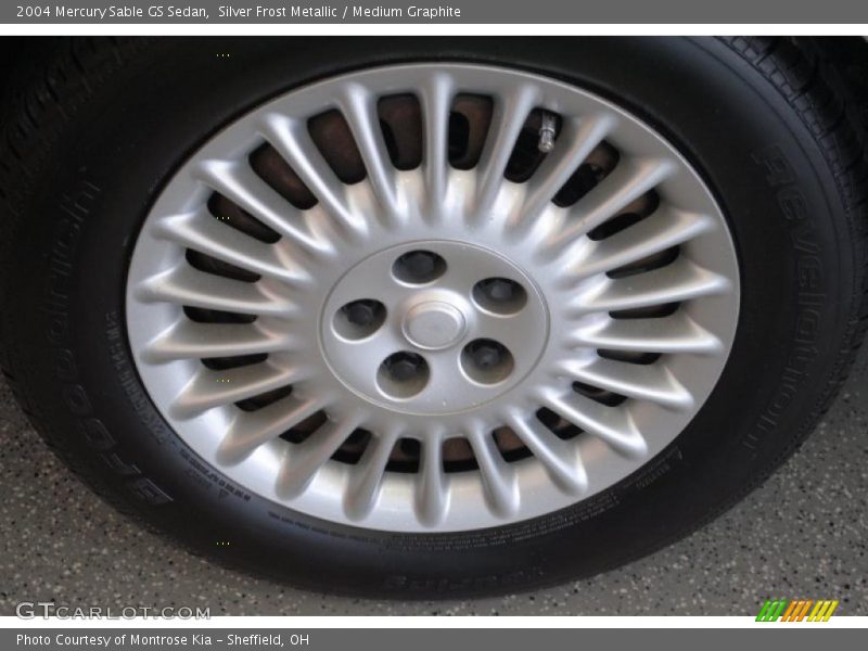 Silver Frost Metallic / Medium Graphite 2004 Mercury Sable GS Sedan