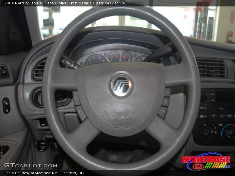 Silver Frost Metallic / Medium Graphite 2004 Mercury Sable GS Sedan