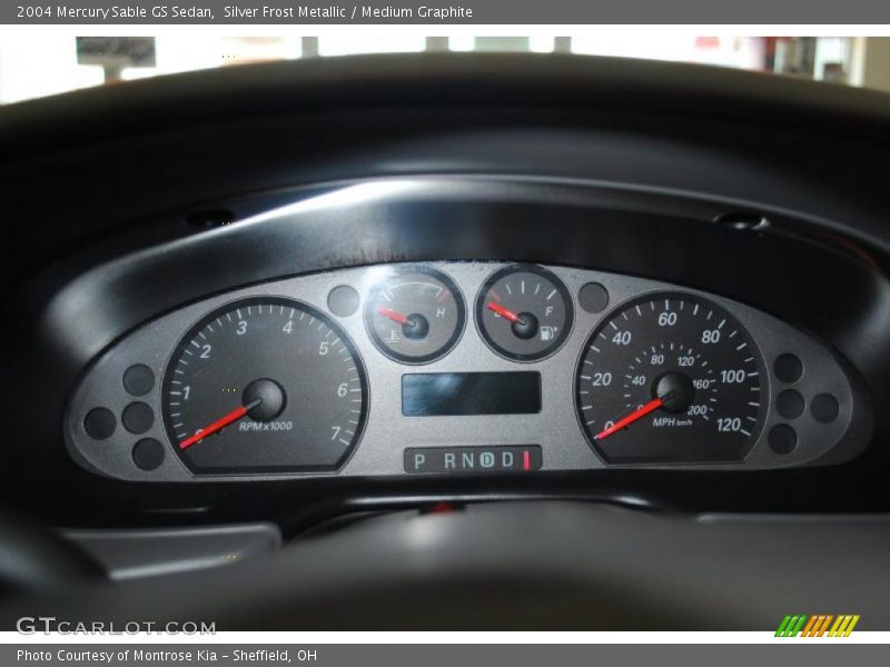 Silver Frost Metallic / Medium Graphite 2004 Mercury Sable GS Sedan