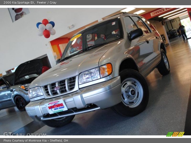 Pewter / Gray 2000 Kia Sportage EX