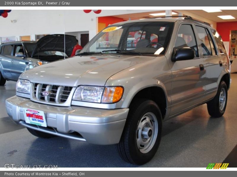 Pewter / Gray 2000 Kia Sportage EX