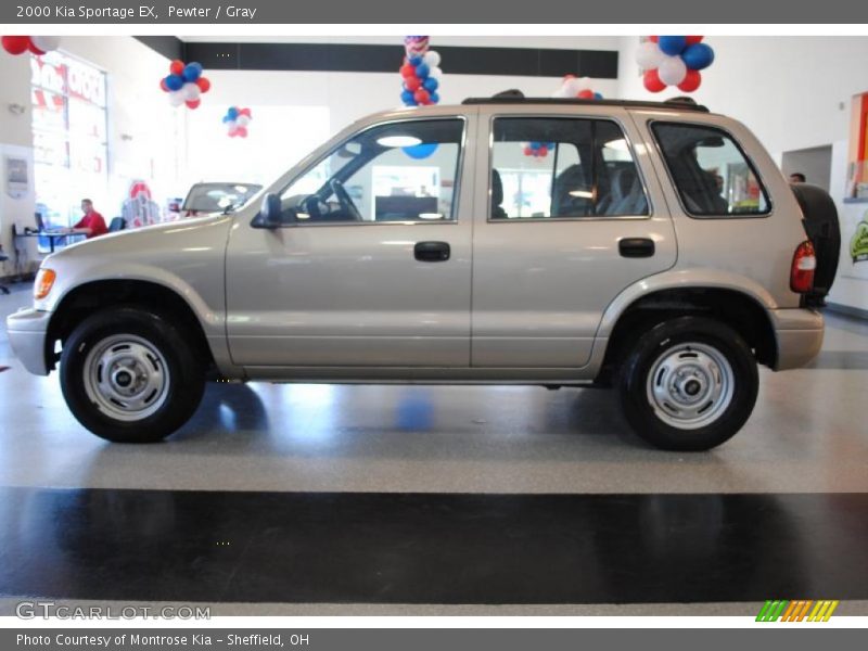 Pewter / Gray 2000 Kia Sportage EX