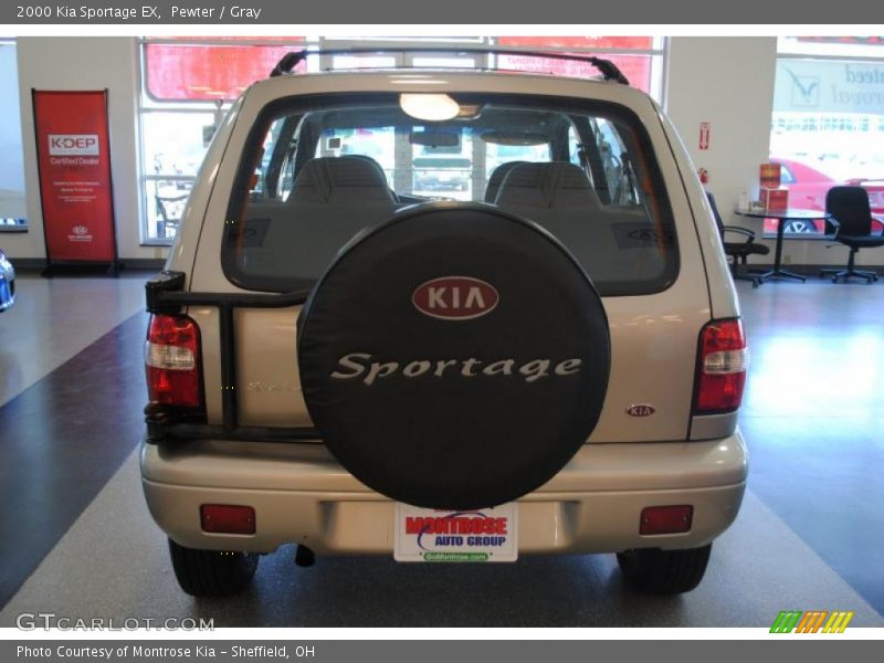 Pewter / Gray 2000 Kia Sportage EX