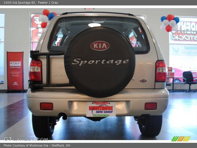 Pewter / Gray 2000 Kia Sportage EX
