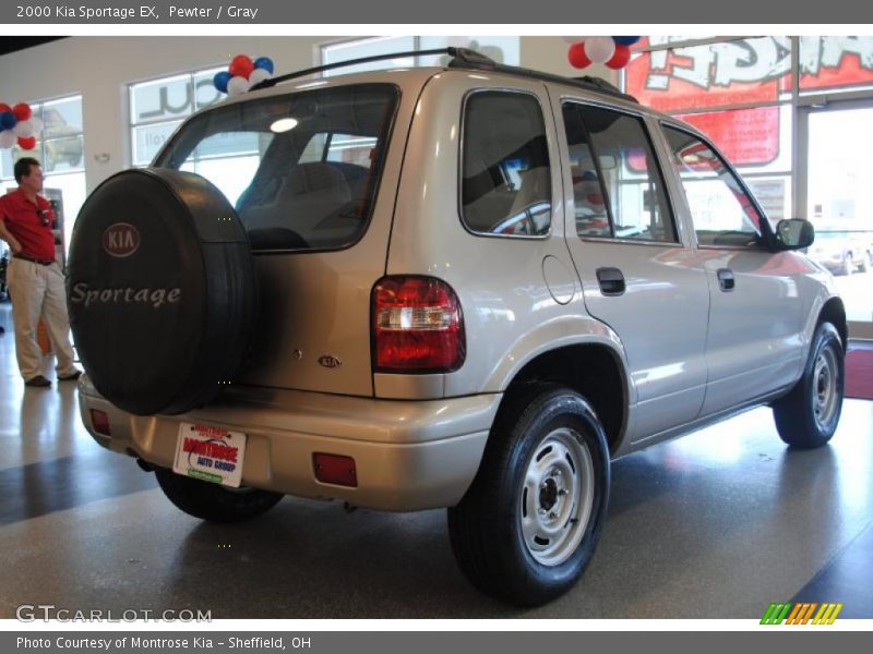 Pewter / Gray 2000 Kia Sportage EX