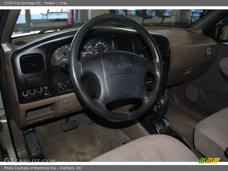 Pewter / Gray 2000 Kia Sportage EX