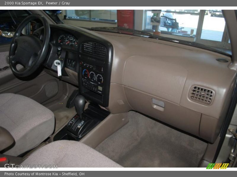 Pewter / Gray 2000 Kia Sportage EX