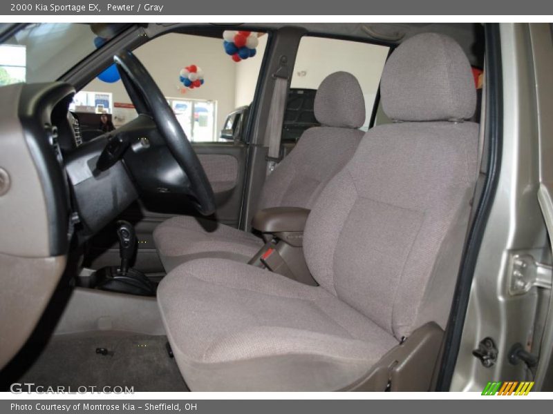 Pewter / Gray 2000 Kia Sportage EX