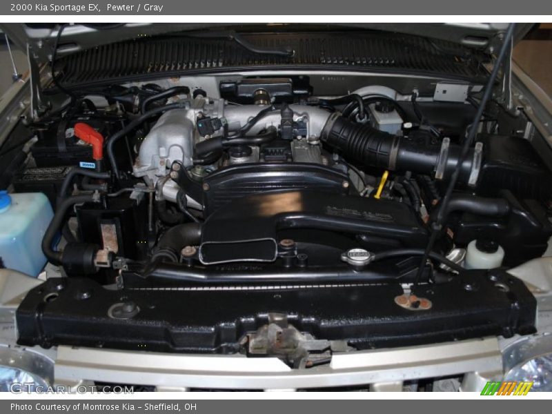 Pewter / Gray 2000 Kia Sportage EX