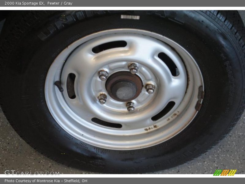Pewter / Gray 2000 Kia Sportage EX