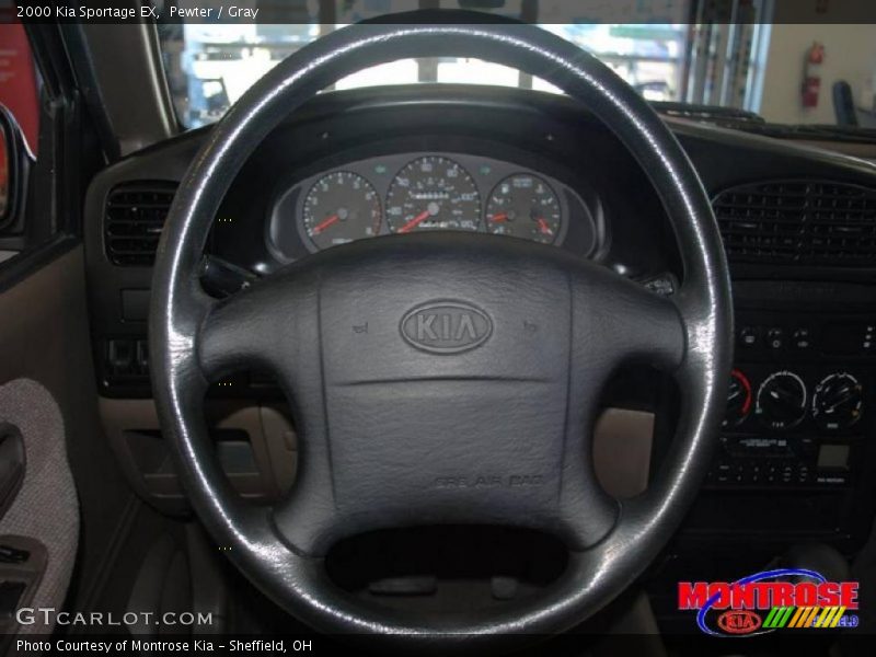 Pewter / Gray 2000 Kia Sportage EX