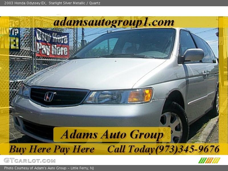 Starlight Silver Metallic / Quartz 2003 Honda Odyssey EX