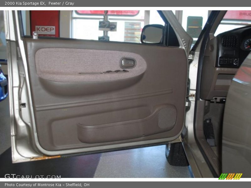 Pewter / Gray 2000 Kia Sportage EX