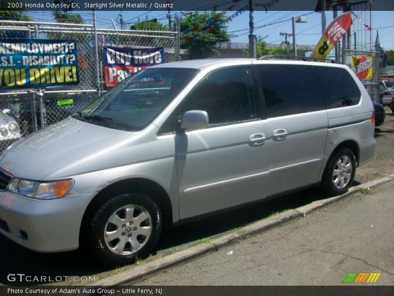 Starlight Silver Metallic / Quartz 2003 Honda Odyssey EX
