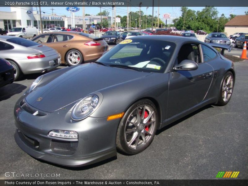 Meteor Grey Metallic / Black w/Alcantara 2010 Porsche 911 GT3