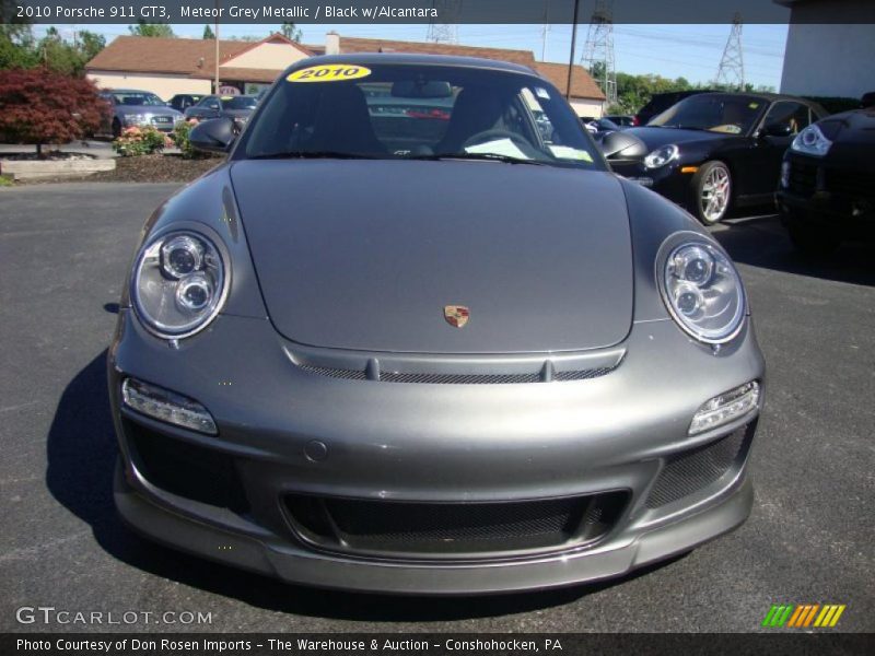 Meteor Grey Metallic / Black w/Alcantara 2010 Porsche 911 GT3
