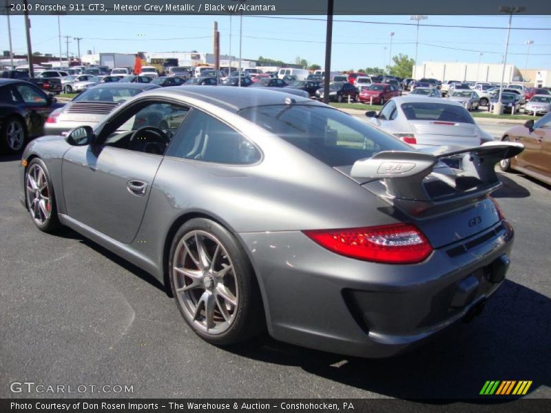 Meteor Grey Metallic / Black w/Alcantara 2010 Porsche 911 GT3