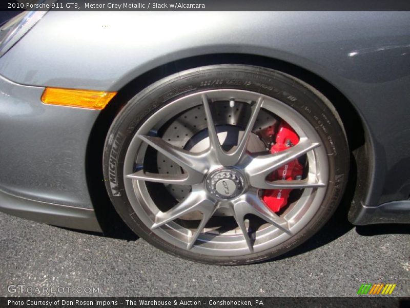 Meteor Grey Metallic / Black w/Alcantara 2010 Porsche 911 GT3