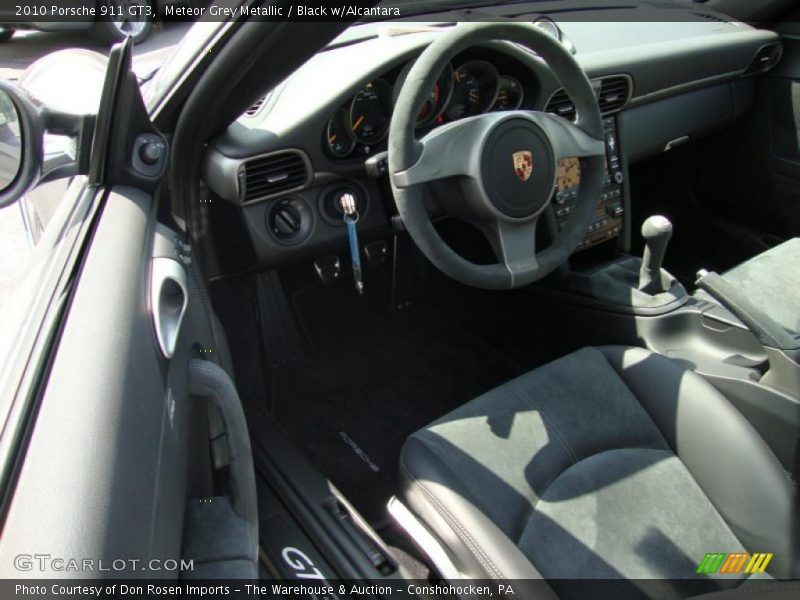 Meteor Grey Metallic / Black w/Alcantara 2010 Porsche 911 GT3