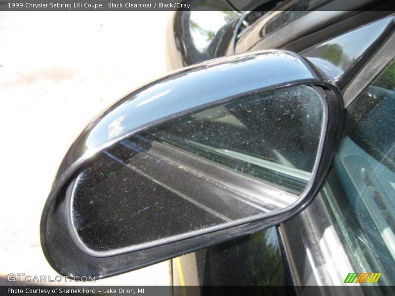 Black Clearcoat / Black/Gray 1999 Chrysler Sebring LXi Coupe