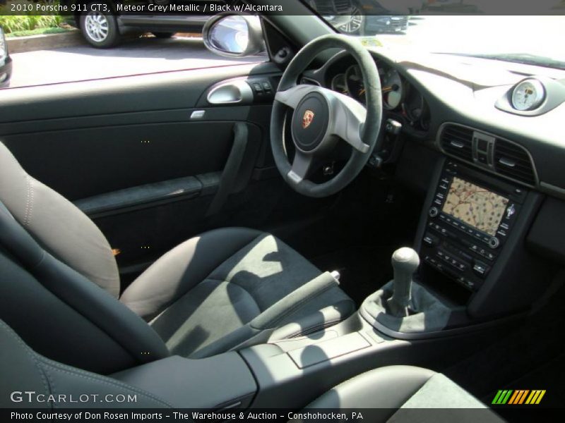 Meteor Grey Metallic / Black w/Alcantara 2010 Porsche 911 GT3
