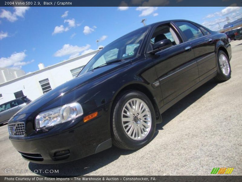 Black / Graphite 2004 Volvo S80 2.9