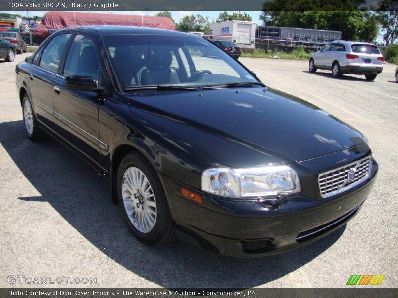 Black / Graphite 2004 Volvo S80 2.9