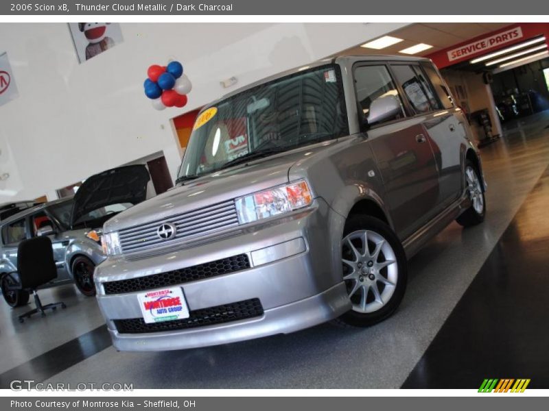 Thunder Cloud Metallic / Dark Charcoal 2006 Scion xB