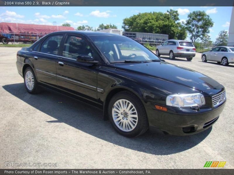 Black / Graphite 2004 Volvo S80 2.9
